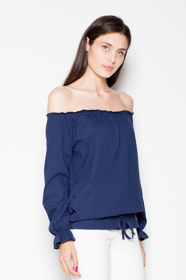Blouse femme Venaton Chemisier Chemisier — bleu marine