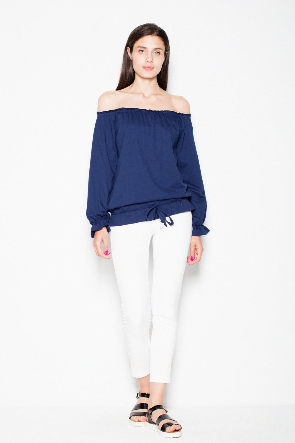 Blouse femme Venaton Chemisier Chemisier — bleu marine