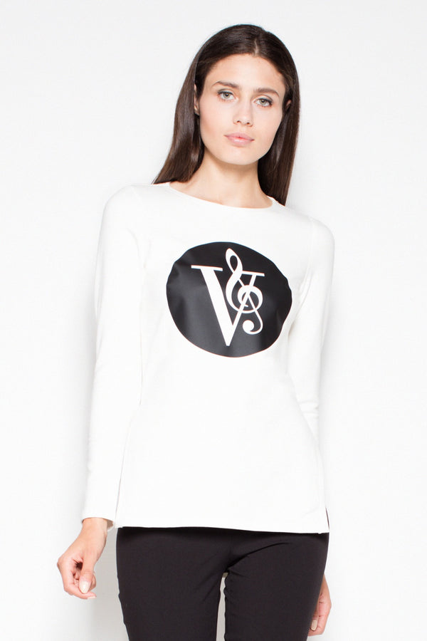 T-shirt femme Venaton Sweatshirt Sweatshirt — beige