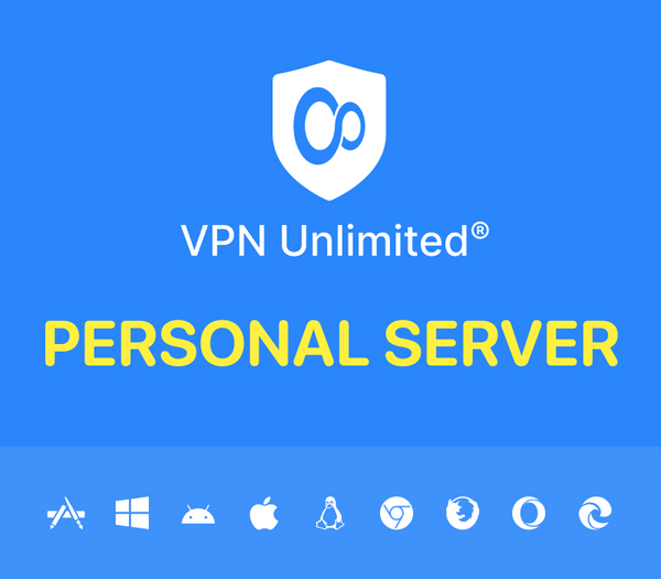 VPN Unlimited - With Personal server (South Africa, Johannesburg) 1 Month Premium Edition Subscription Code