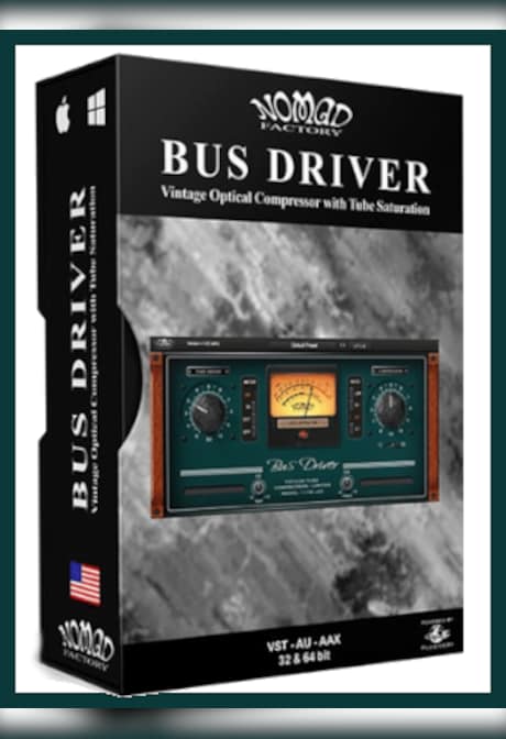 Bus Driver VST (PC) (1 Device, Lifetime)  - Nomad Factory Key - GLOBAL