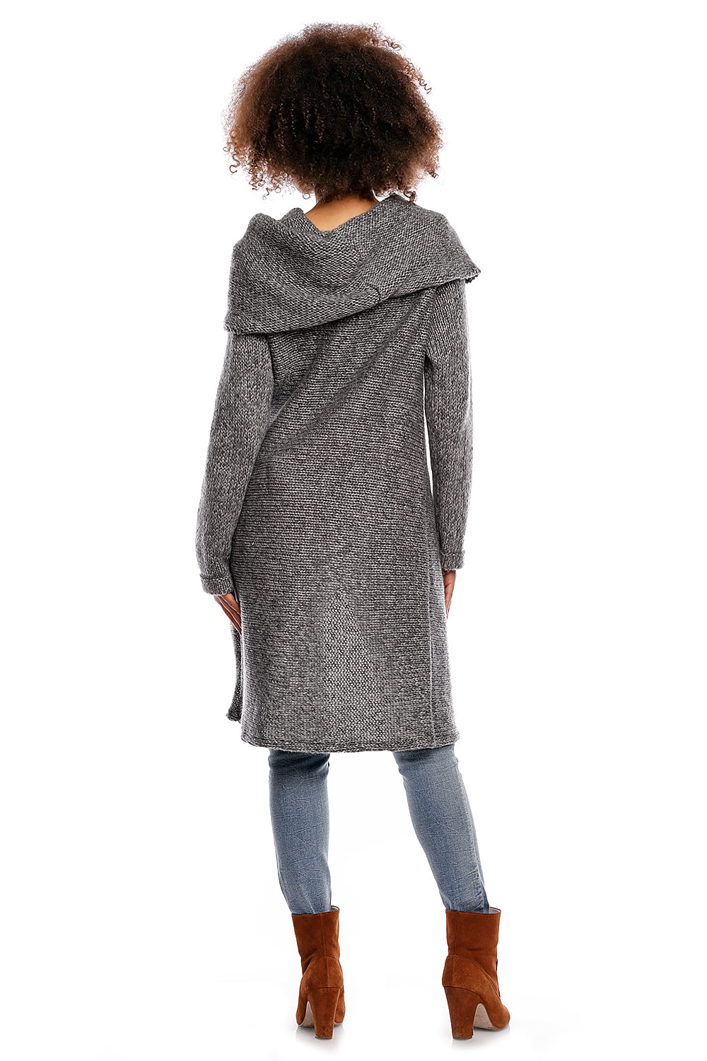 Chandail grossesse femme PeeKaBoo — gris