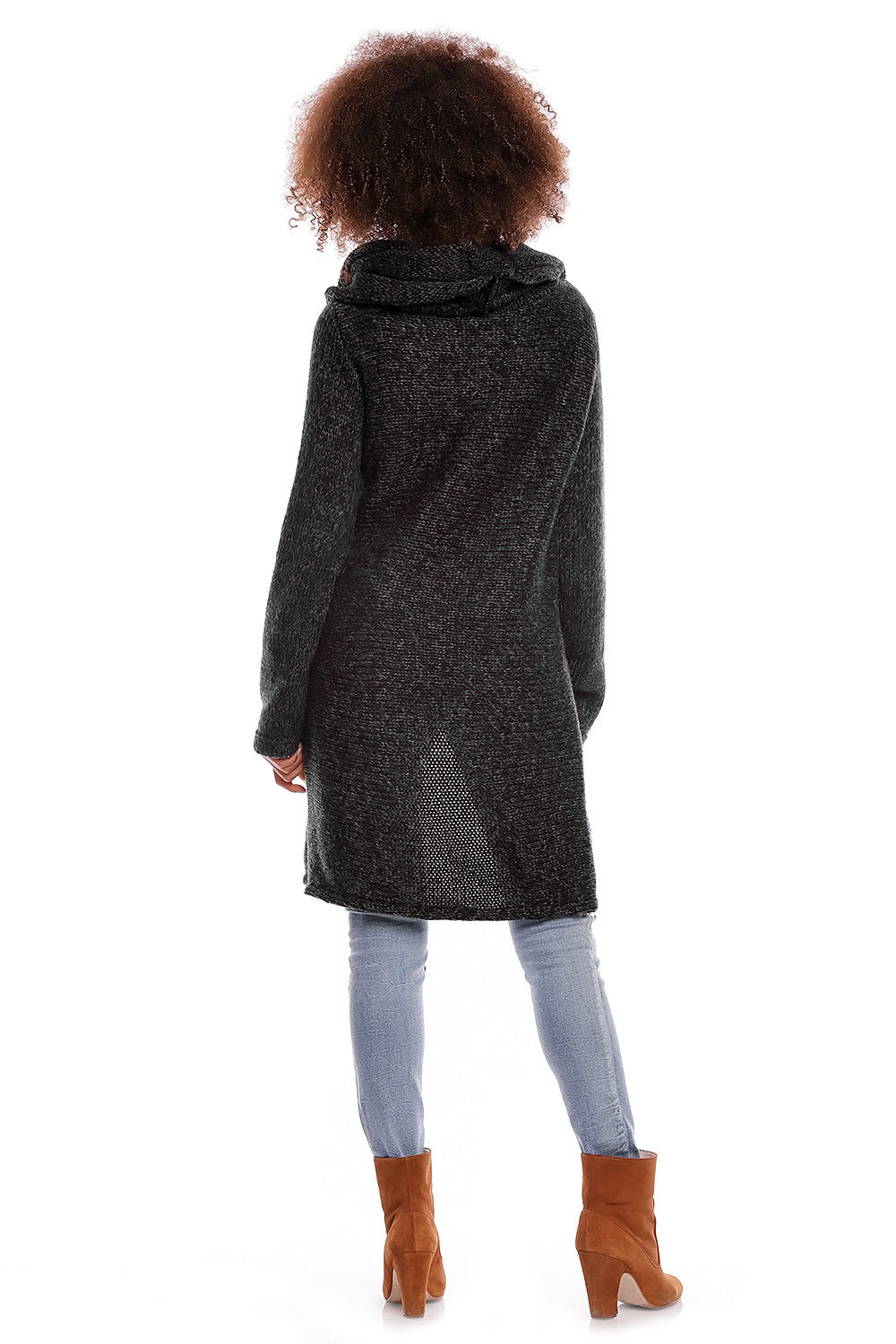 Chandail grossesse femme PeeKaBoo — noir