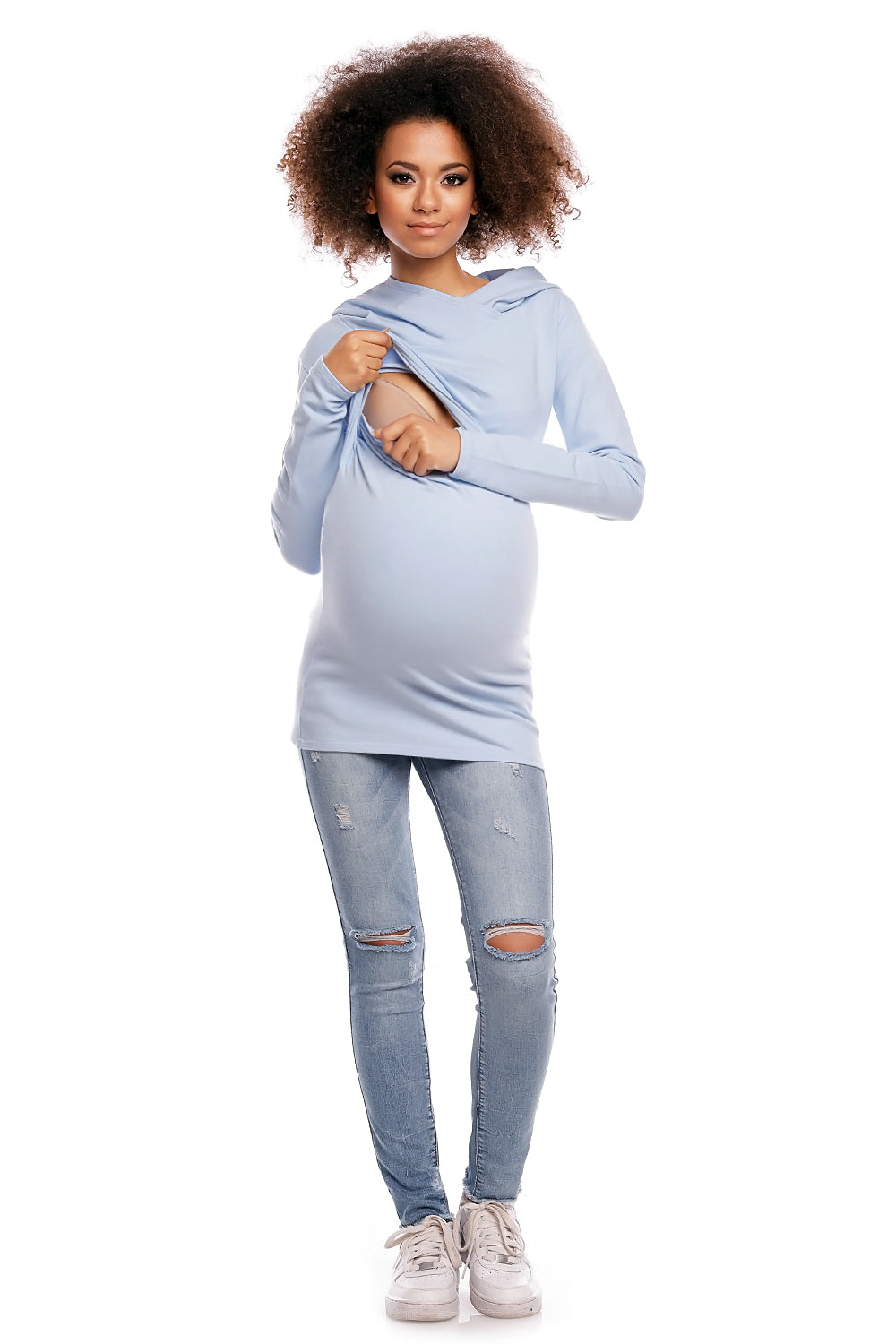 T-shirt femme PeeKaBoo — bleu