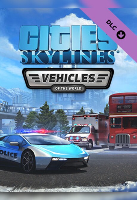 Cities: Skylines - Content Creator Pack: Vehicles of the World (PC) - Steam Gift - EUROPE