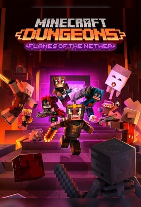 Minecraft Dungeons: Flames of the Nether | For Windows (PC) - Microsoft Store Key - GLOBAL
