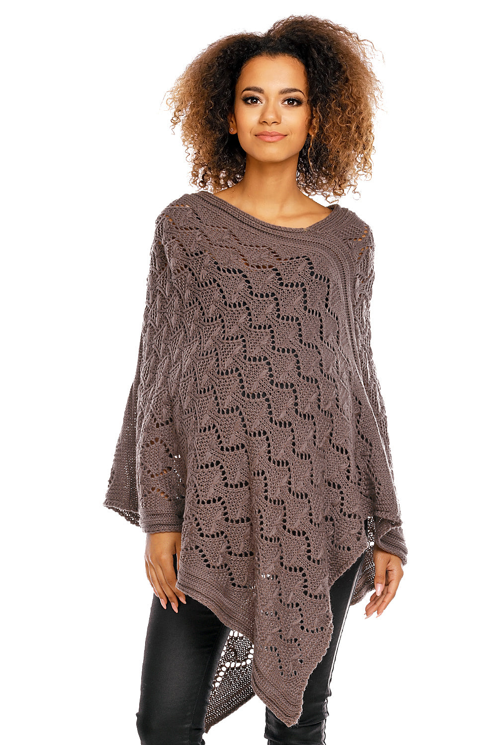Cardigan de grossesse femme PeeKaBoo — brun