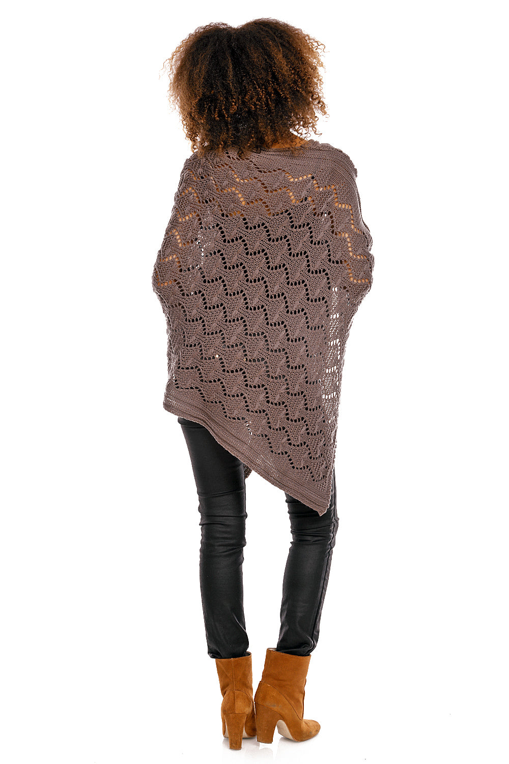 Cardigan de grossesse femme PeeKaBoo — brun