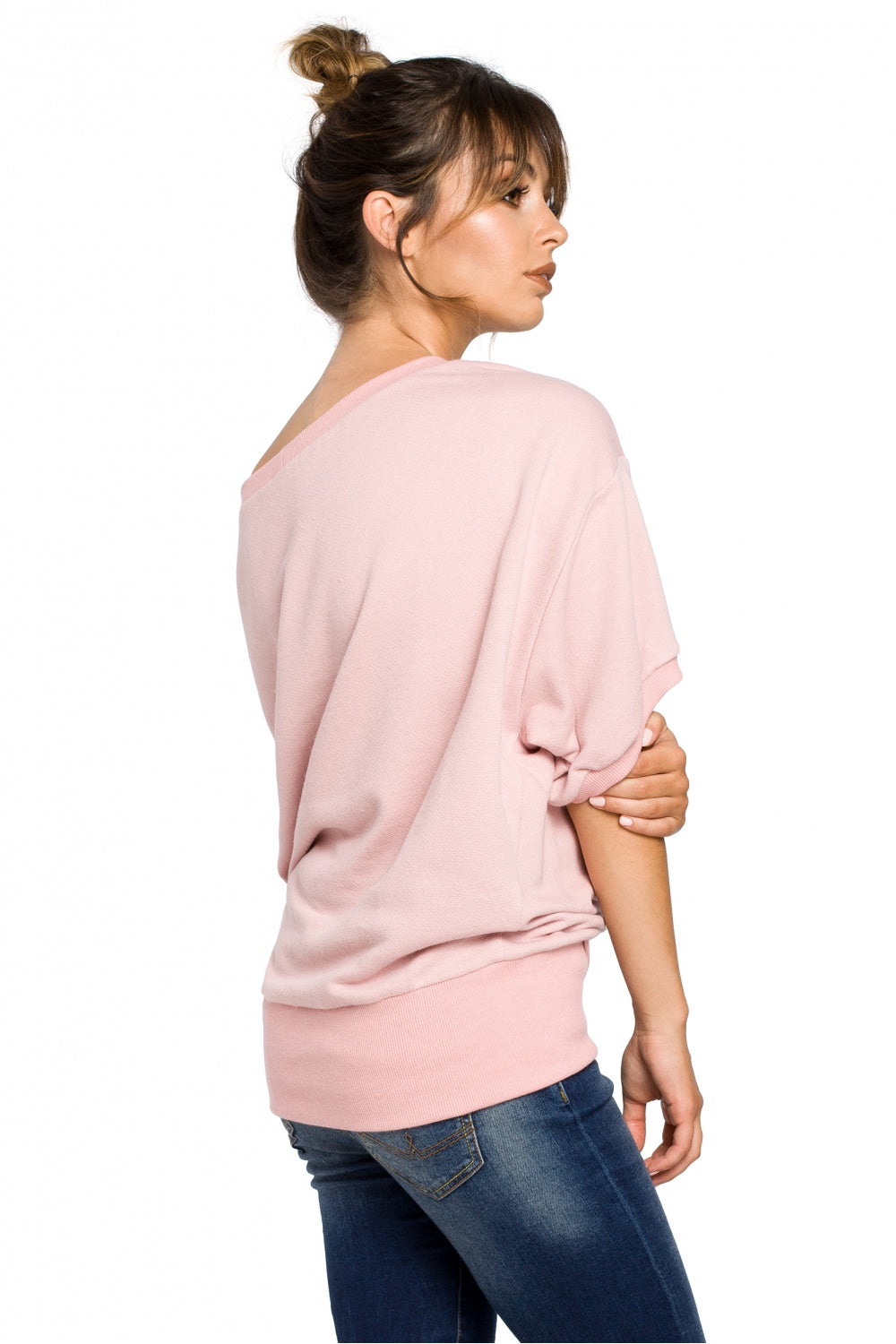 T-shirt femme BeWear Sweatshirt Sweatshirt — rosé