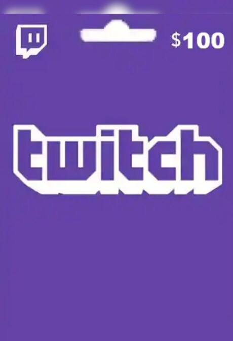 Twitch Gift Card 100 EUR - twitch Key - EUROPE