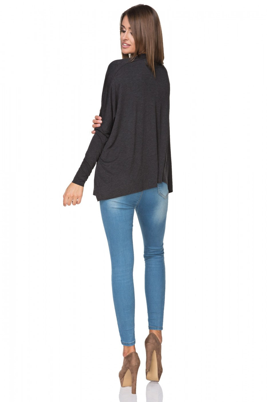 Cardigan femme Tessita — gris