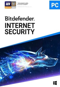 Bitdefender Internet Security (PC) 1 Device, 2 Years - Bitdefender Key - UNITED STATES / CANADA