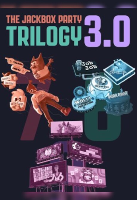 The Jackbox Party Trilogy 3.0 (PC) - Steam Key - GLOBAL