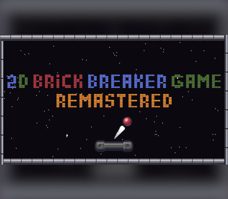 2D Brick Breaker Game REMASTERED
