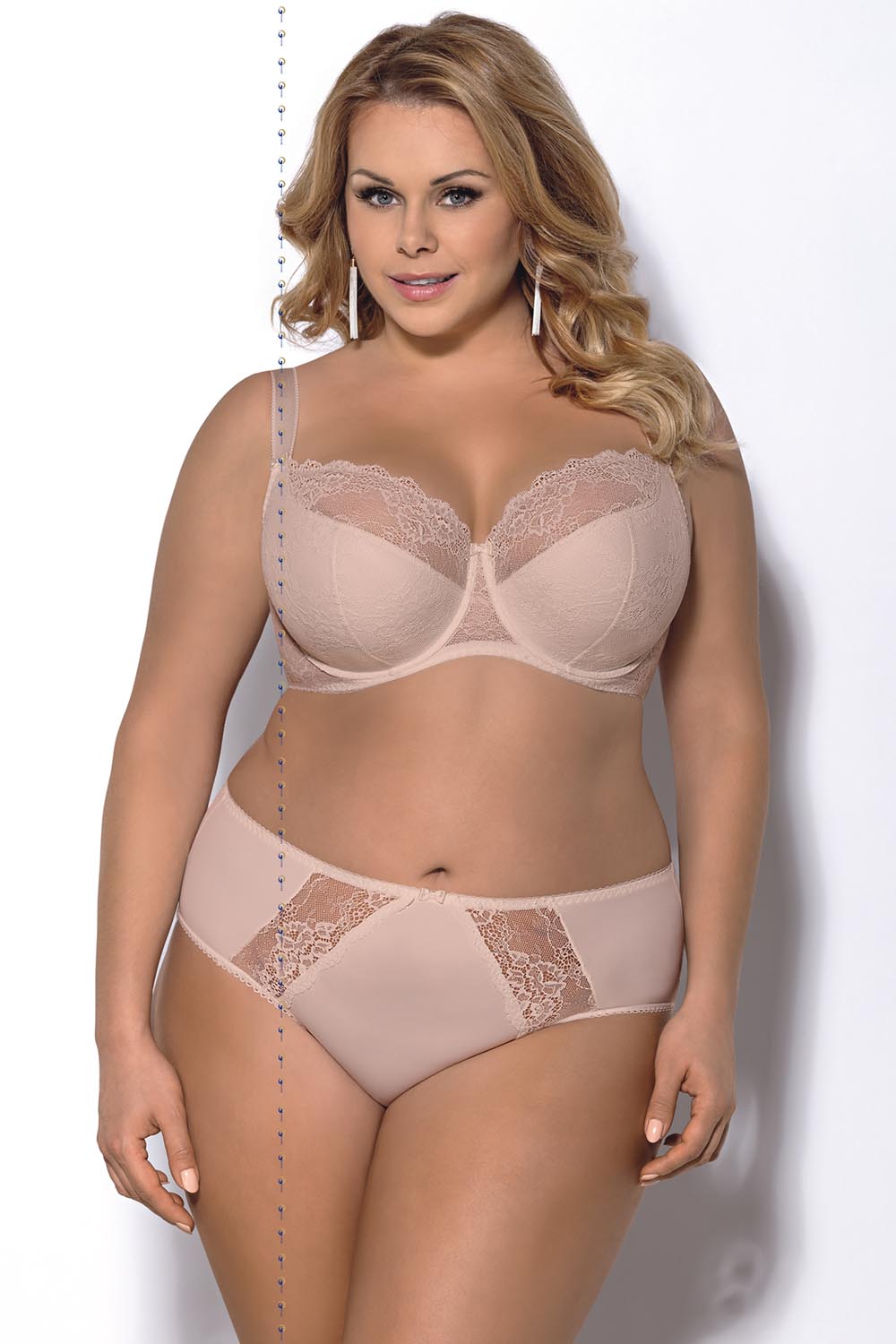 Soutien-gorge semi-soft femme Gorsenia Lingerie — beige