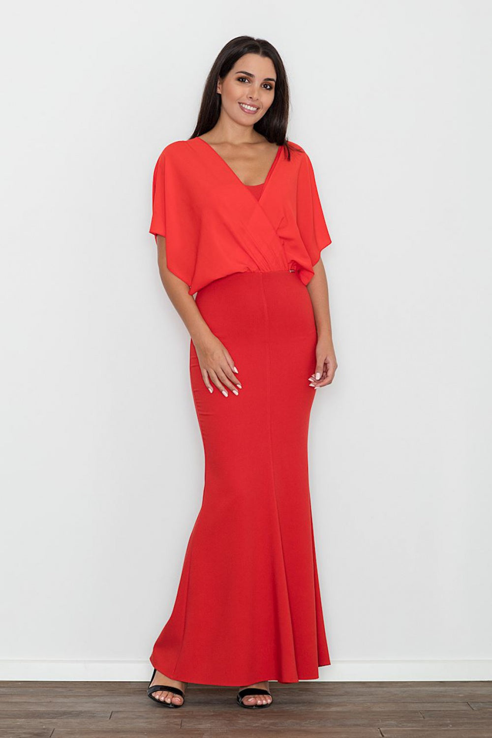 Robe femme Figl Longue Longue — rouge