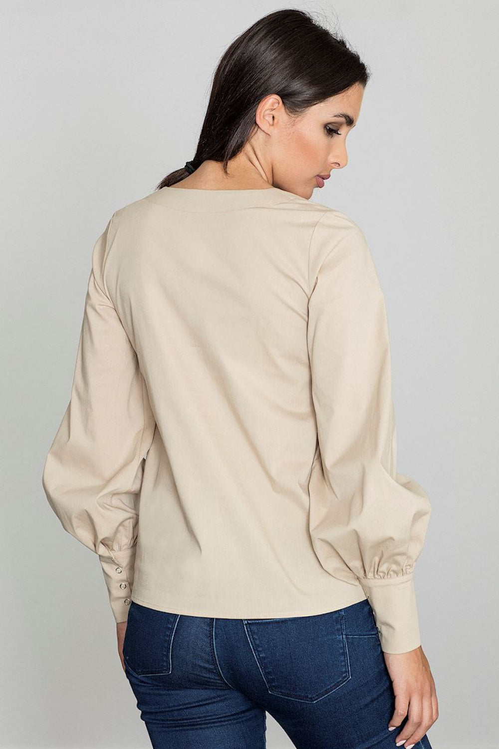 Blouse femme Figl Chemisier Chemisier — beige