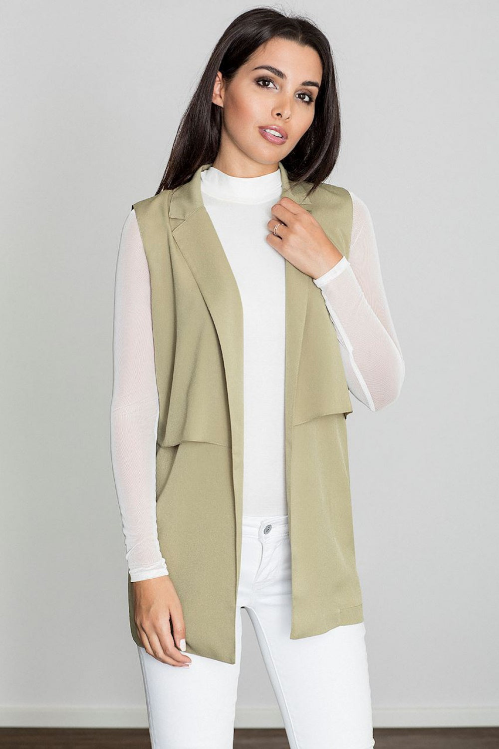 Gilet femme Figl — vert