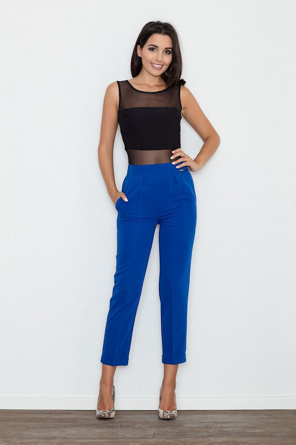 Chaussures à talons femme Figl Pantalon Pantalon — bleu