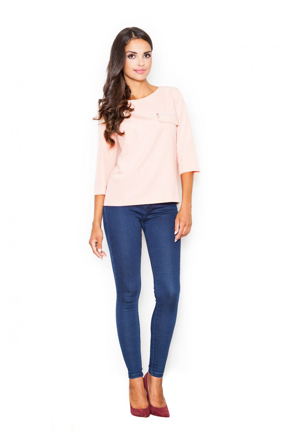 Blouse femme Figl Chemisier Chemisier — rosé