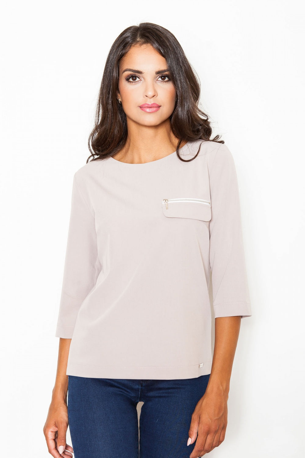Blouse femme Figl Chemisier Chemisier — beige