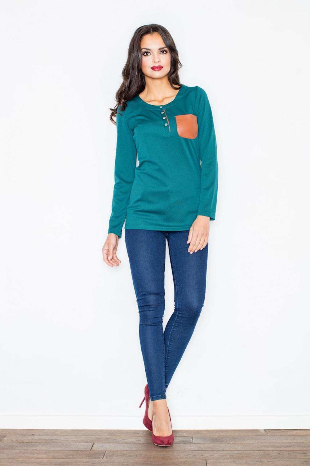 Blouse femme Figl Chemisier Chemisier — vert