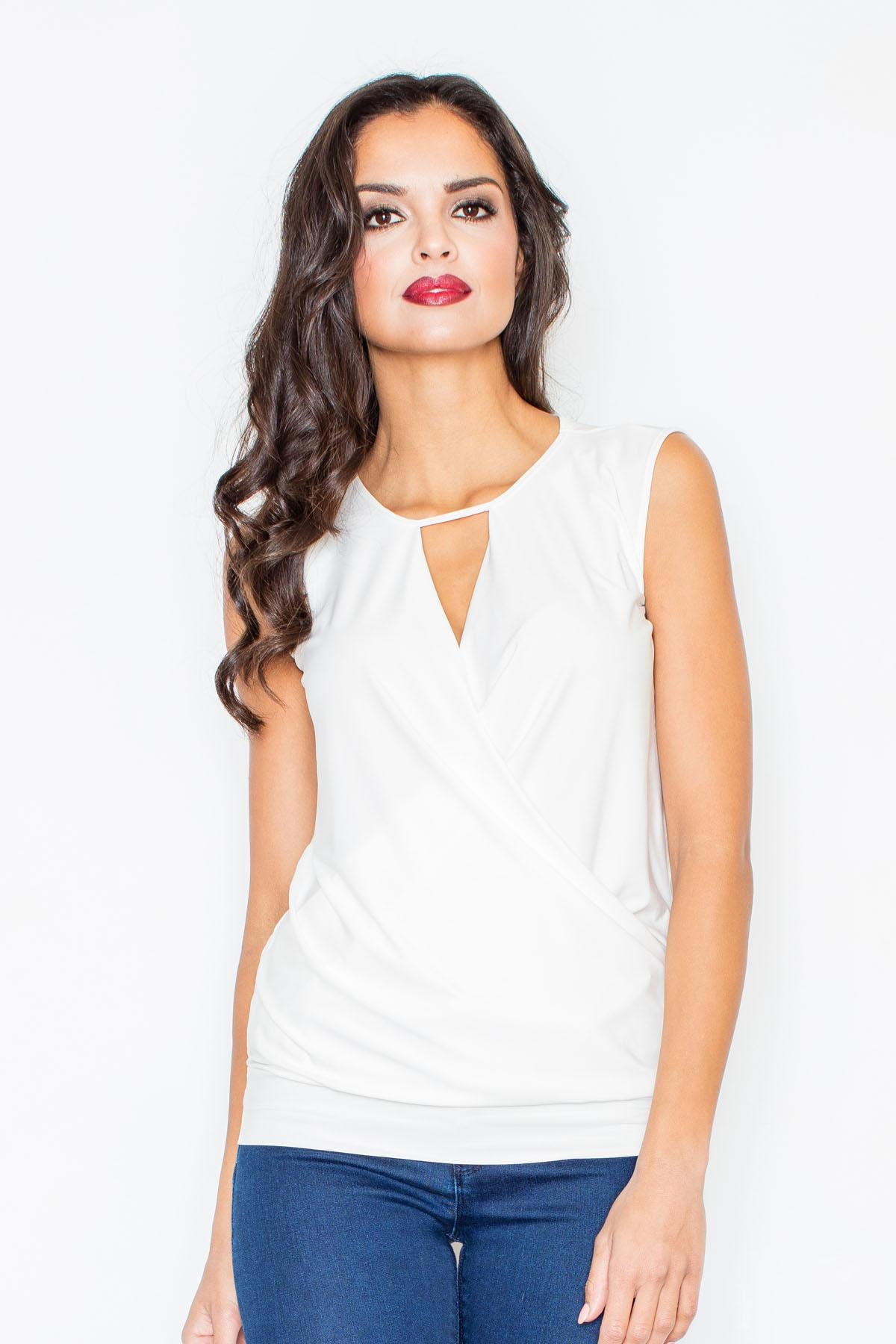 Blouse femme Figl Chemisier Chemisier — beige
