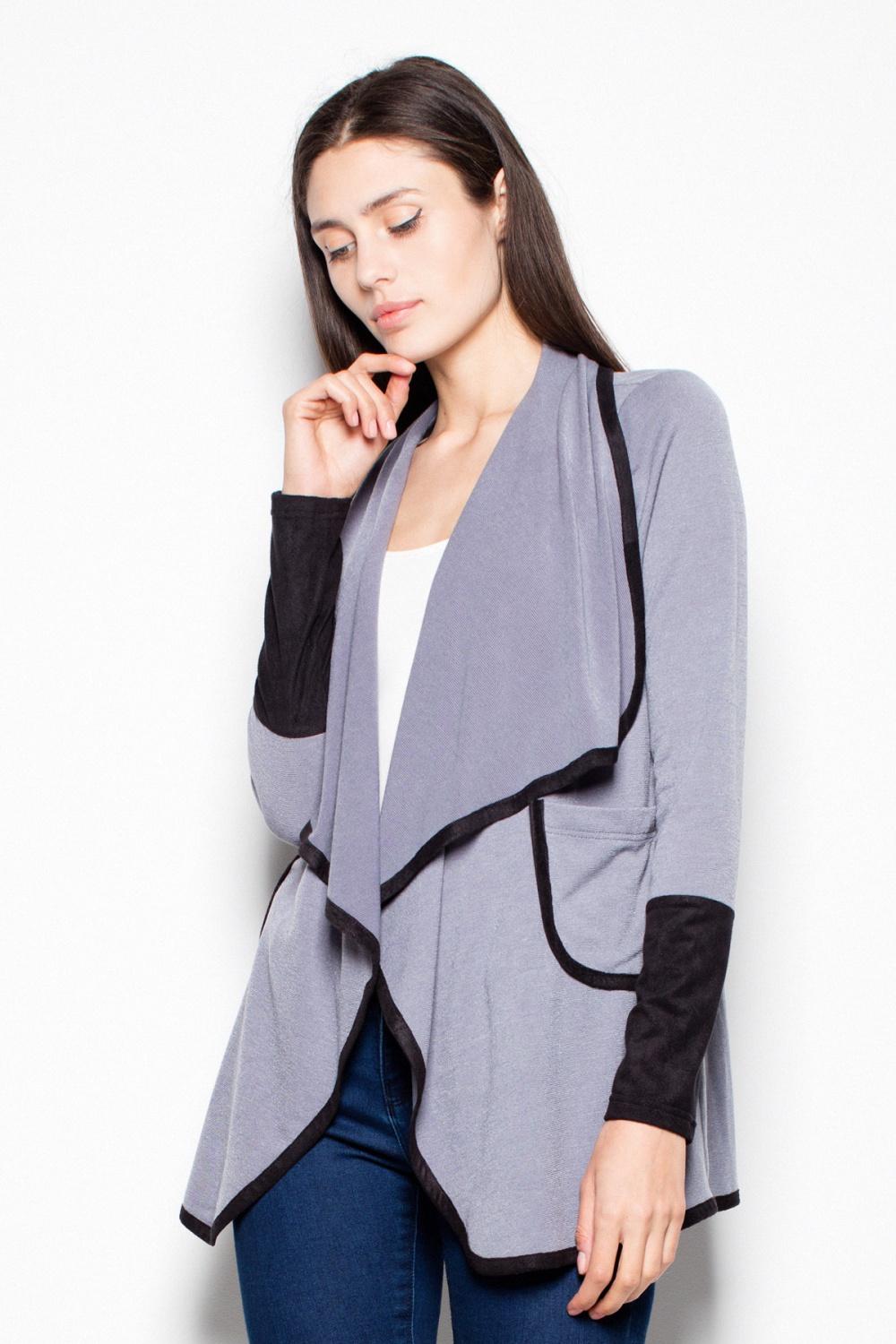 Cardigan femme Venaton — gris