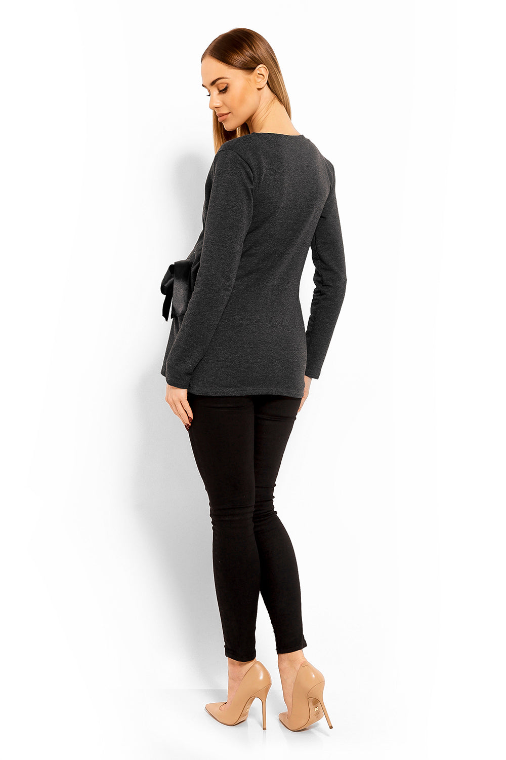 Blouse femme PeeKaBoo De Grossesse De — gris