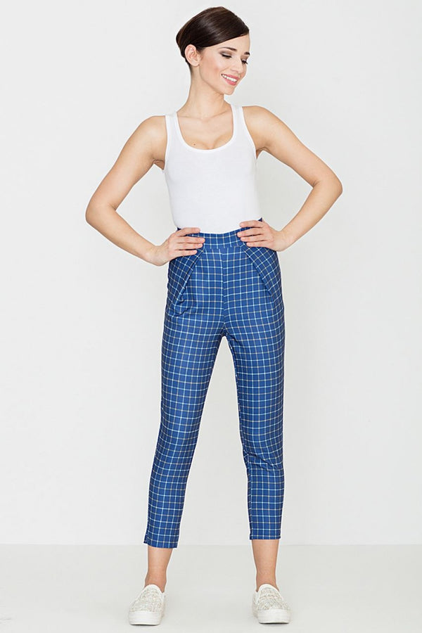 Chaussures à talons femme Lenitif Pantalon Pantalon — bleu