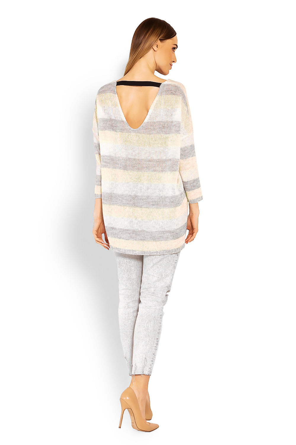 Pull femme PeeKaBoo Chandail Chandail — jaune