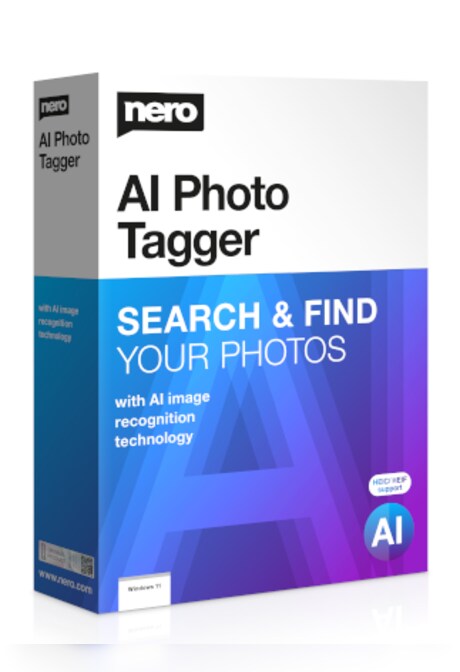 Nero AI Photo Tagger 2023 (PC) (1 PC, 1 Year) - Nero Key - GLOBAL