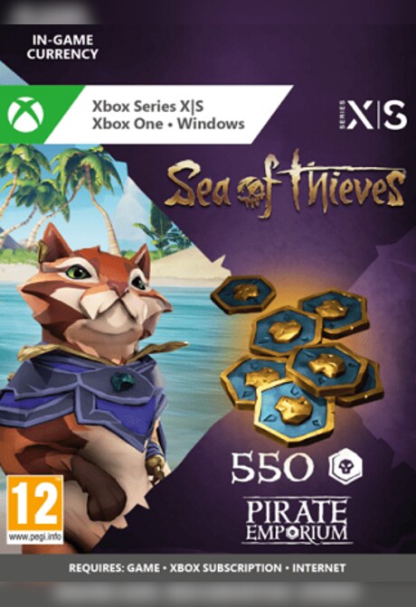 Sea of Thieves Captain’s Ancient Coin Pack + 550 Coins (Xbox Series X/S, PC) - Xbox Live Key - UNITED STATES