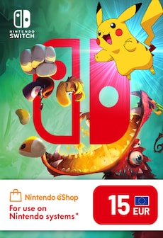 Nintendo eShop Card 15 EUR - Nintendo eShop Key - EUROPE