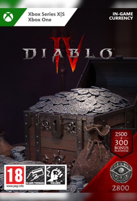 Diablo IV 2800 Platinum (Xbox One, Series X/S) - Xbox Live Key - GLOBAL