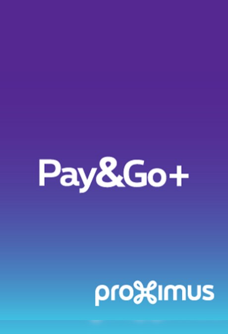 Proximus Pay&Go+ Prepaid Card 25 EUR - Proximus Key - BELGIUM