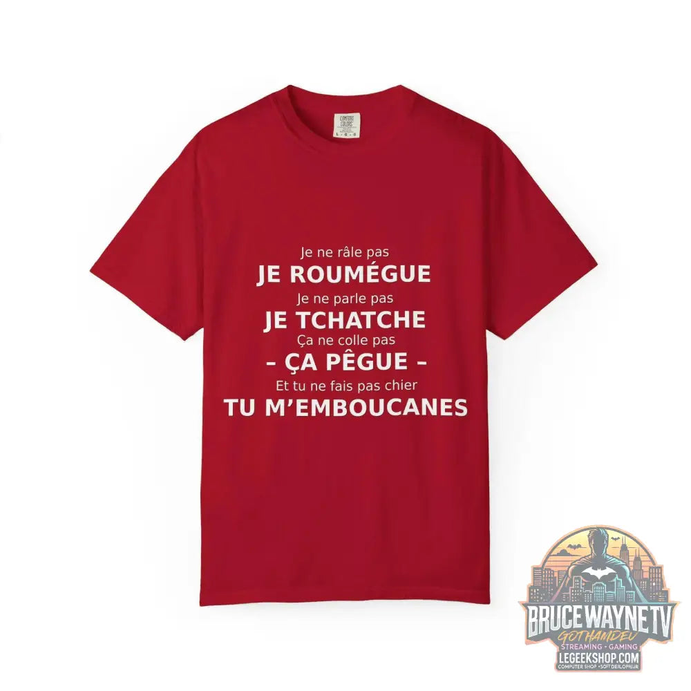🎮 T-shirt Unisexe Citations Humoristiques Françaises 🎮 - Legeekshop