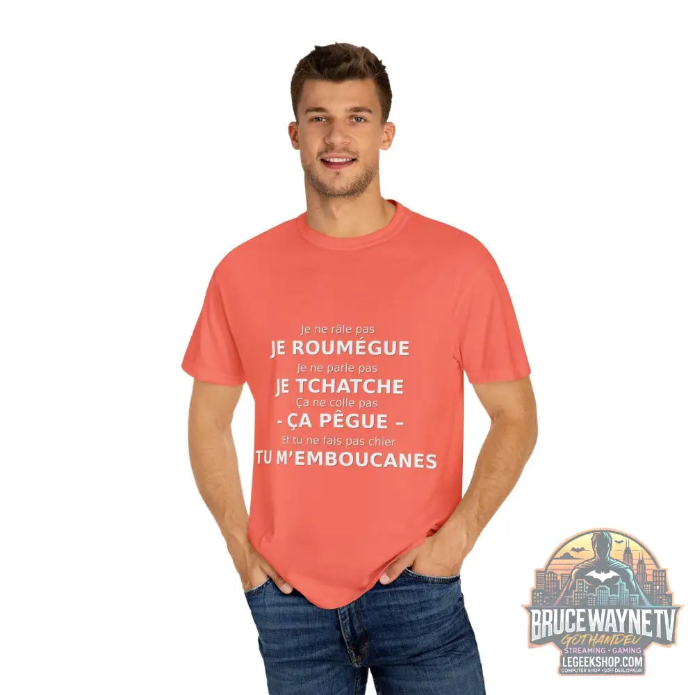 🎮 T-shirt Unisexe Citations Humoristiques Françaises 🎮 - Legeekshop