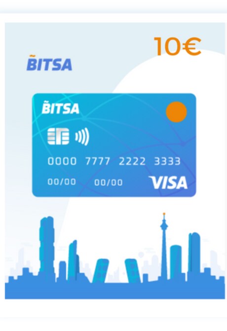 BITSA CARD 10 EUR - Bitsa Key - EUROPE