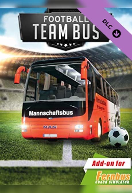 Fernbus Simulator - Football Team Bus (PC) - Steam Key - EUROPE
