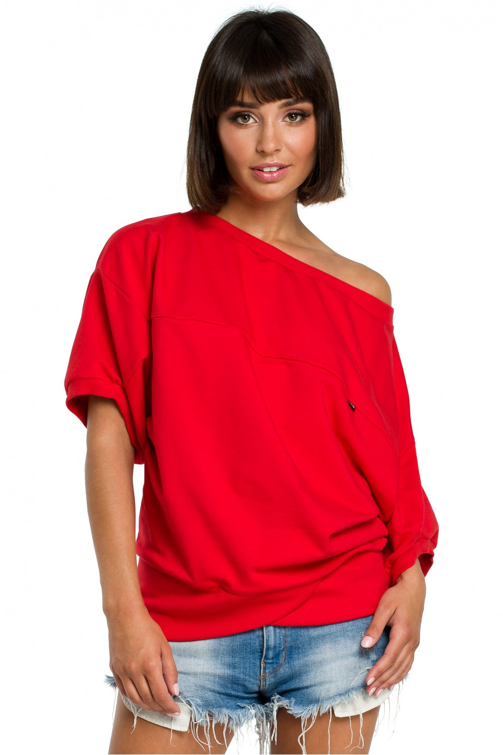 T-shirt femme BeWear Sweatshirt Sweatshirt — rouge