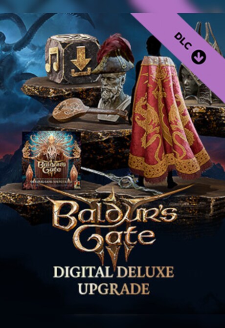 Baldur's Gate 3 - Digital Deluxe Edition Upgrade (PC) - Steam Gift - GLOBAL