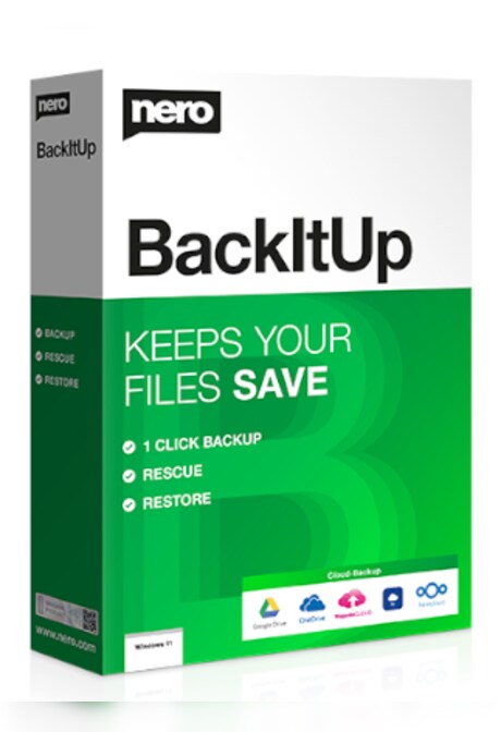Nero BackItUp 2023 (PC) (1 PC, 1 Year) - Nero Key - GLOBAL