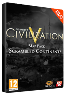 Sid Meier's Civilization V: Scrambled Continents Map Pack Steam Key GLOBAL