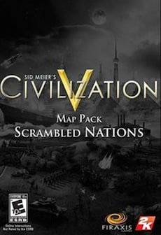 Sid Meier's Civilization V: Scrambled Nations Map Pack Steam Key GLOBAL