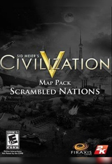 Sid Meier's Civilization V: Scrambled Nations Map Pack Steam Key GLOBAL
