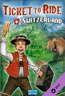 Ticket to Ride Switzerland Steam Key GLOBAL