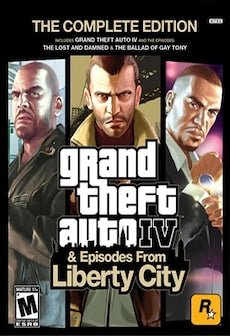 Grand Theft Auto IV | Complete Edition (PC) - Rockstar Key - GLOBAL
