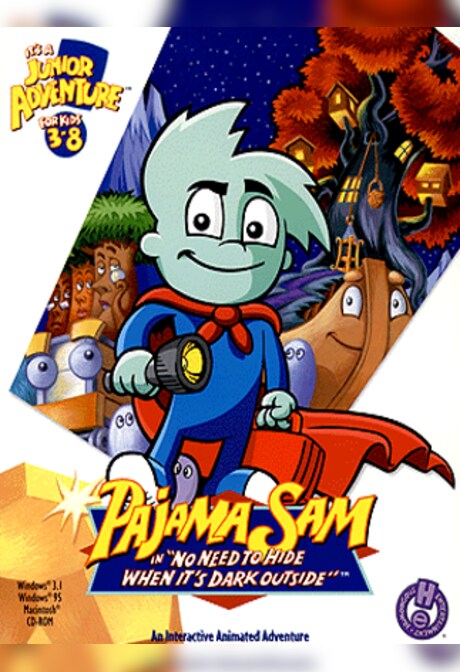 Pajama Sam in No Need to Hide When It's Dark Outside Steam Key GLOBAL