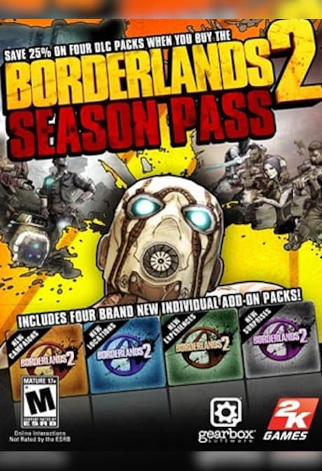 Borderlands 2 - Season Pass (PC) - Steam Gift - GLOBAL